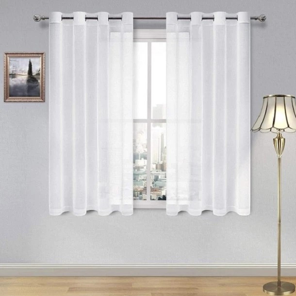 پرده مدل حریر H126 سایز 150x140 سانتی متر