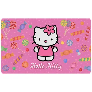 پادری مدل سه لایه طرح Kitty کد 1117 سایز 75x45 سانتی متر