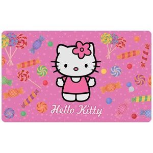 پادری مدل سه لایه طرح Kitty کد 1117 سایز 75x45 سانتی متر