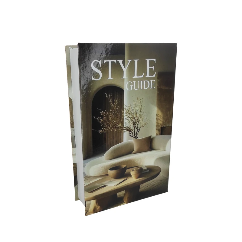 جعبه دکوری مدل کتاب دکوراتیو STYLE کد 00