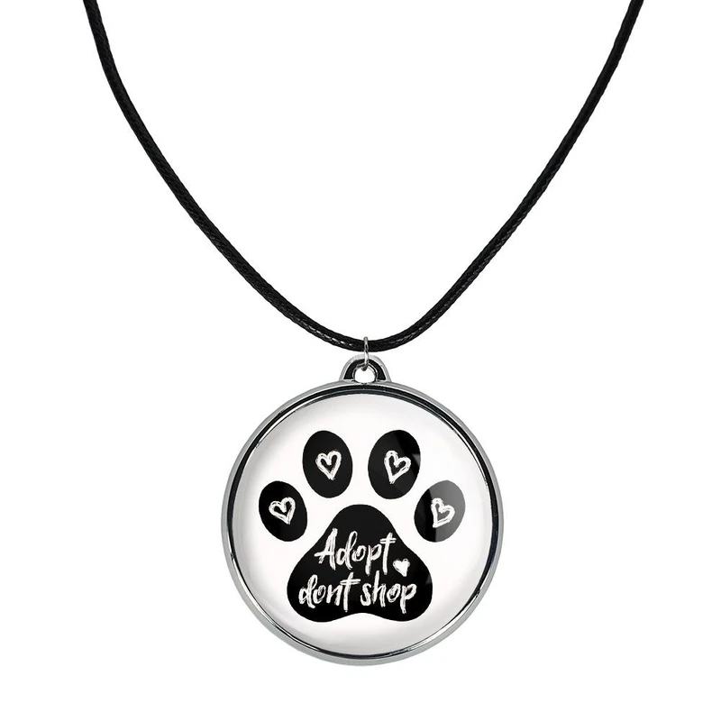 گردنبند خندالو مدل حمایت از حیوانات کد 2738227383