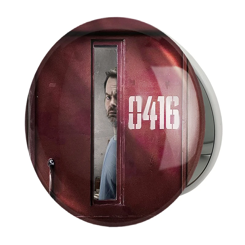 آینه جیبی خندالو طرح سریال بری Barry مدل تاشو کد 29808