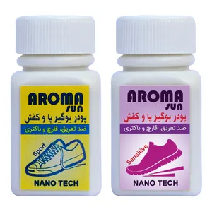 پودر بوگیر کفش آروماسان مدل Sport & Sensitive مجموعه 2 عددی
