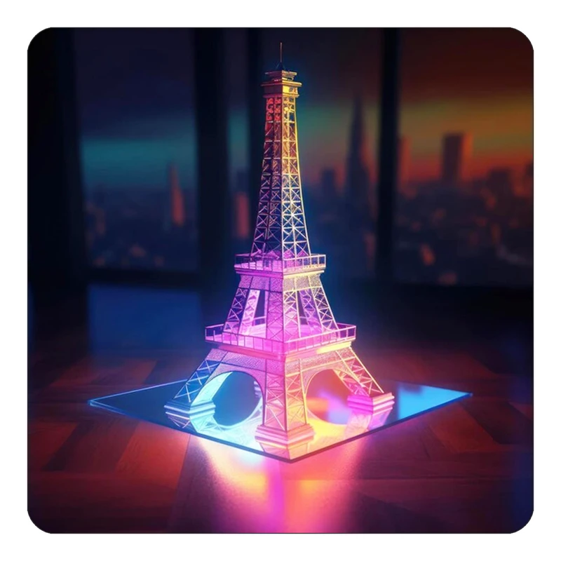 مگنت کاکتی طرح پاریس Paris مدل mp57898