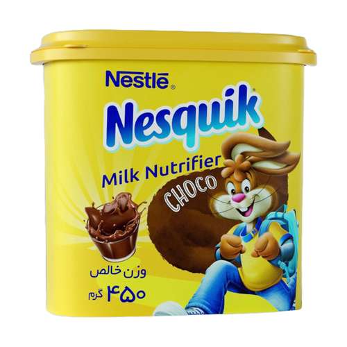 پودر شکلات نسکوئیک Milk Nutrifier نستله- 450 گرم