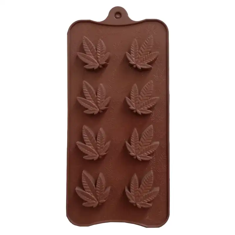 قالب شکلات مدل سیلیکونی طرح برگ