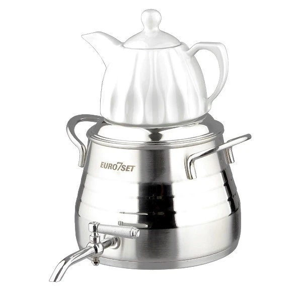 ست کتری و قوری یوروست کد 2033 گنجایش کتری 5 لیتر گنجایش قوری 1 لیتر