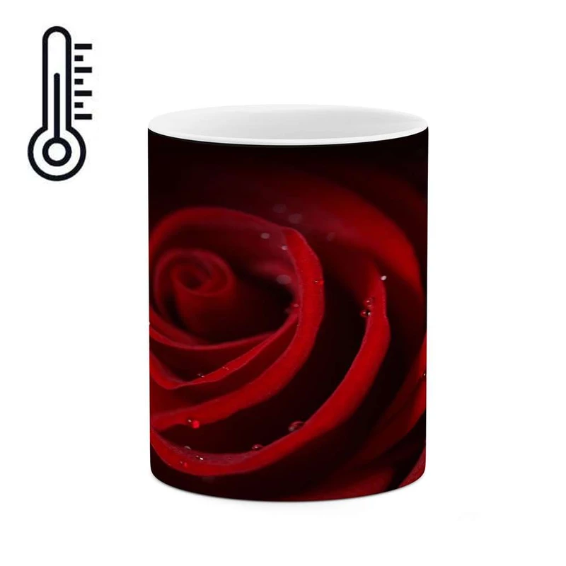 ماگ حرارتی کاکتی مدل گل رز کد mgh18049