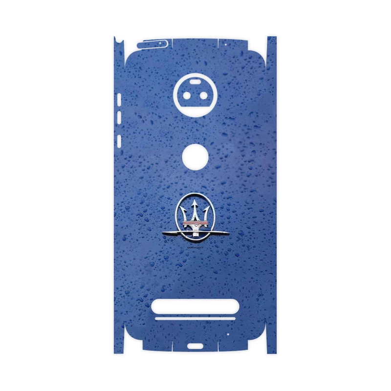 برچسب پوششی ماهوت مدل Maserati-FullSkin مناسب برای گوشی موبایل موتورولا Moto Z2 Force