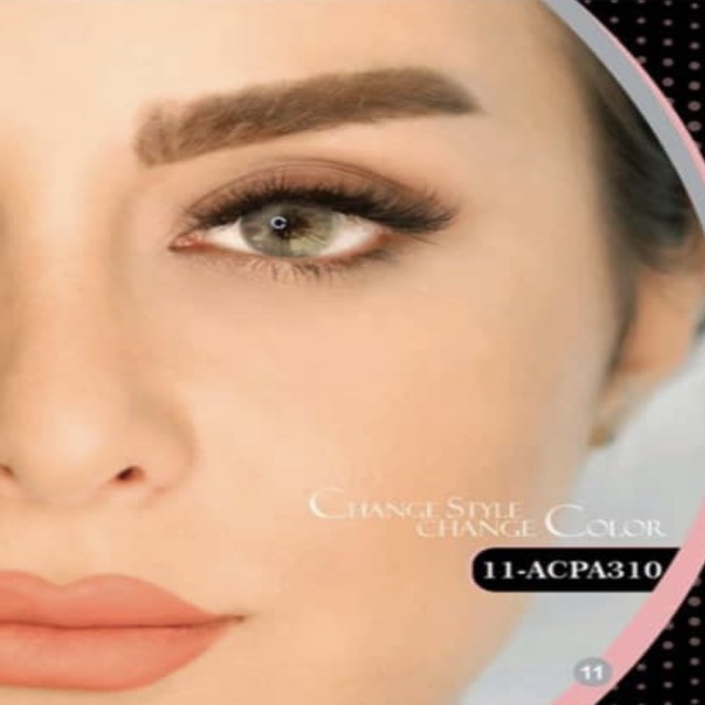لنز چشم هرا شماره 11 کد ACPA310 سبز طوسی روشن