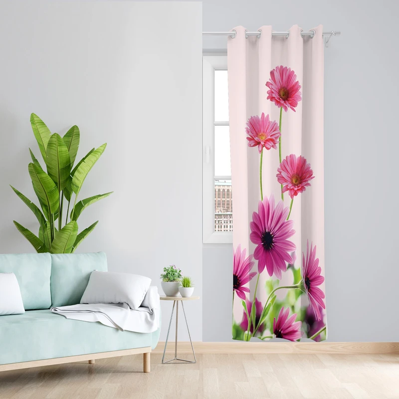 پرده مدل مخمل پانچی کد 1206 سایز 140x200 سانتی متر