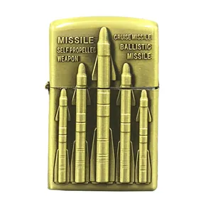 فندک مدل فشنگ صاعقه ای کد DKD-1366