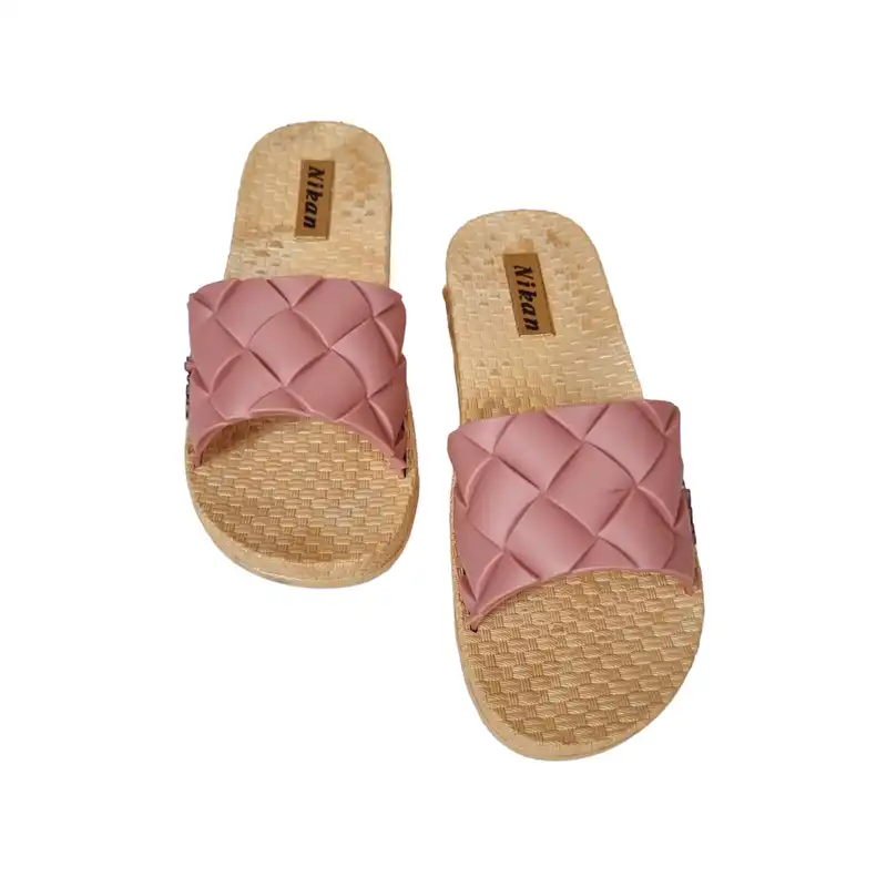 دمپایی زنانه نیکان مدل ترنج کد 0022