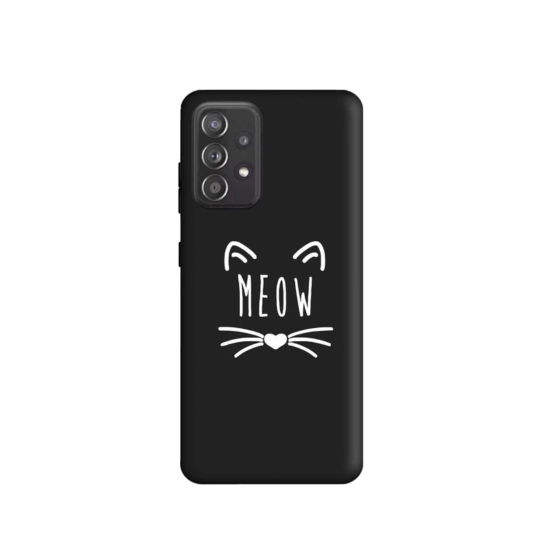 کاور قاب گارد طرح گربه ای کد s7969 مناسب برای گوشی موبایل سامسونگ Galaxy A52 / A52s