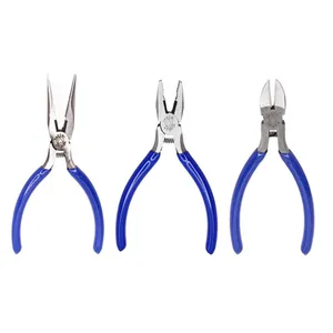 مجموعه 3 عددی انبردست و سیم چین و دم باریک تاکومی مدل AT-003