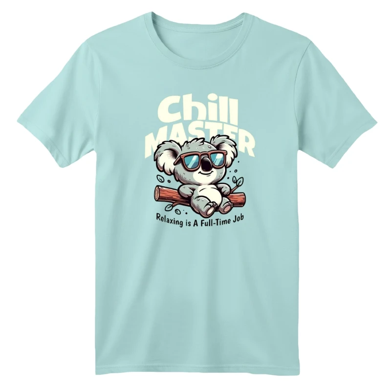 تی شرت آستین کوتاه بچگانه مدل کوالا و درخت