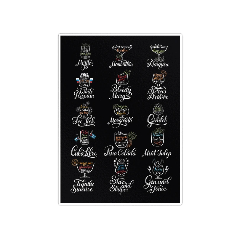  استیکر لپ تاپ ماسا دیزاین طرح COFFE مدل STKA00429