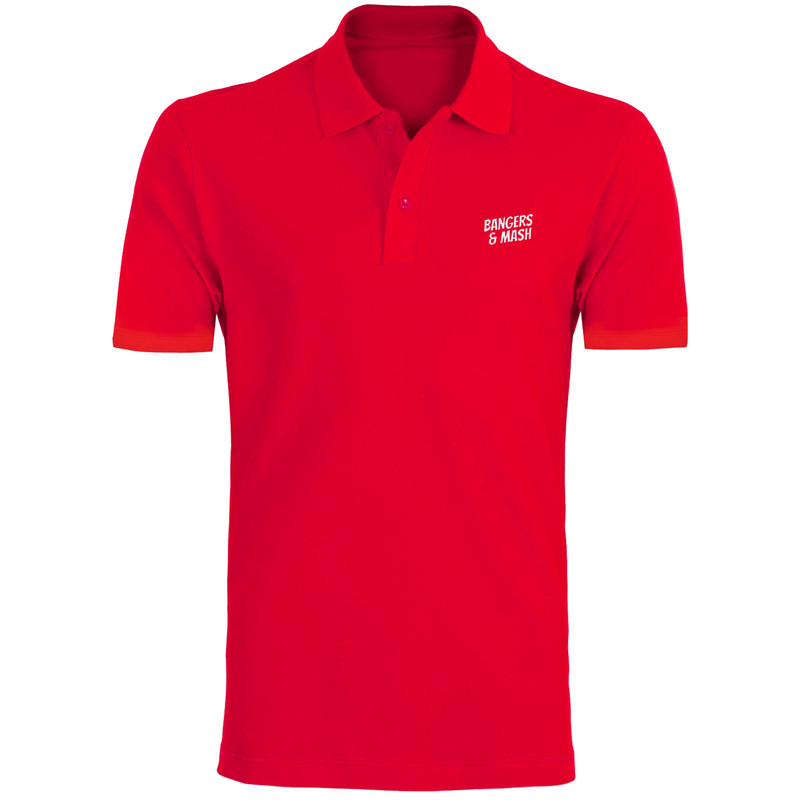 پولوشرت آستین کوتاه مردانه مدل X111 رنگ قرمز