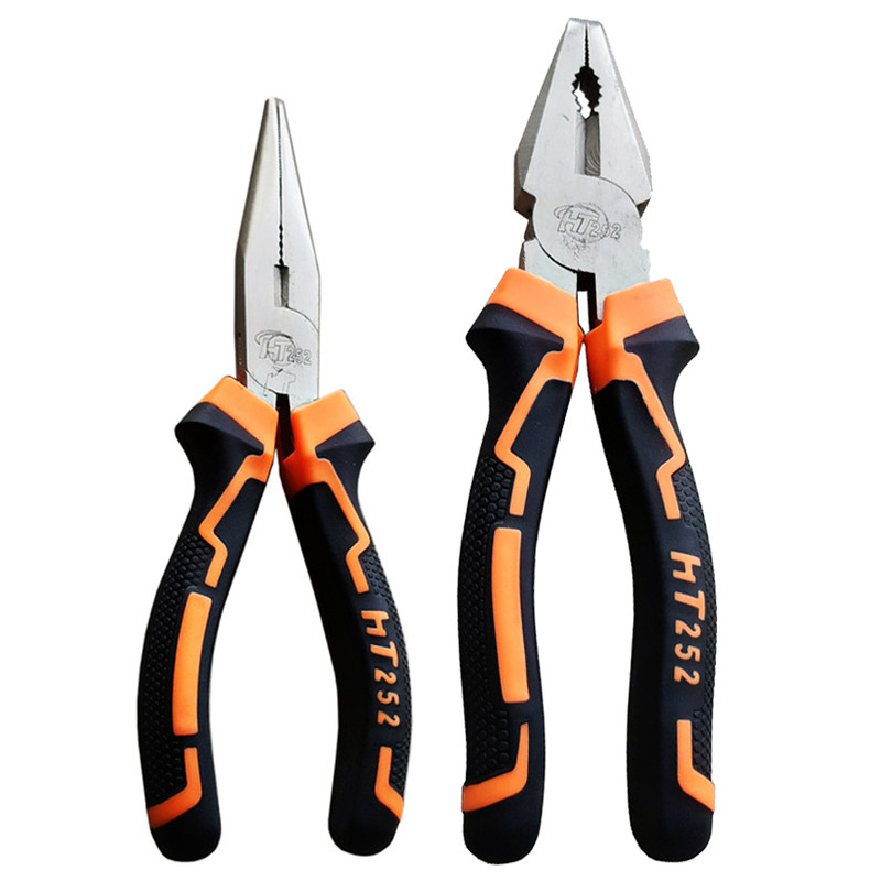 انبردست و دم باریک اچ تی مدل  - 00252 مجموعه دو عددی