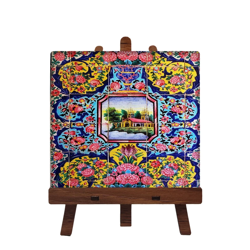 کاشی مبین ایده مدل سنتی ch10 کد 811 به همراه پایه