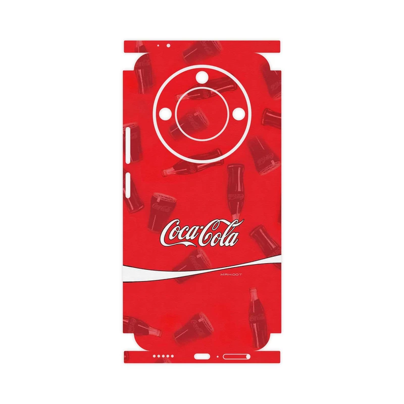 برچسب پوششی ماهوت مدل Coca_Cola_Logo-FullSkin مناسب برای گوشی موبایل آنر X9c Smart