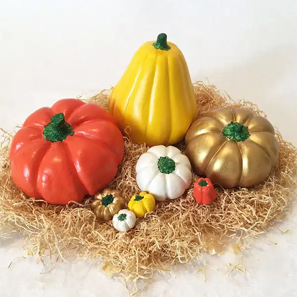 دکوری مدل کدو تنبل کد 563 مجموعه 8 عددی