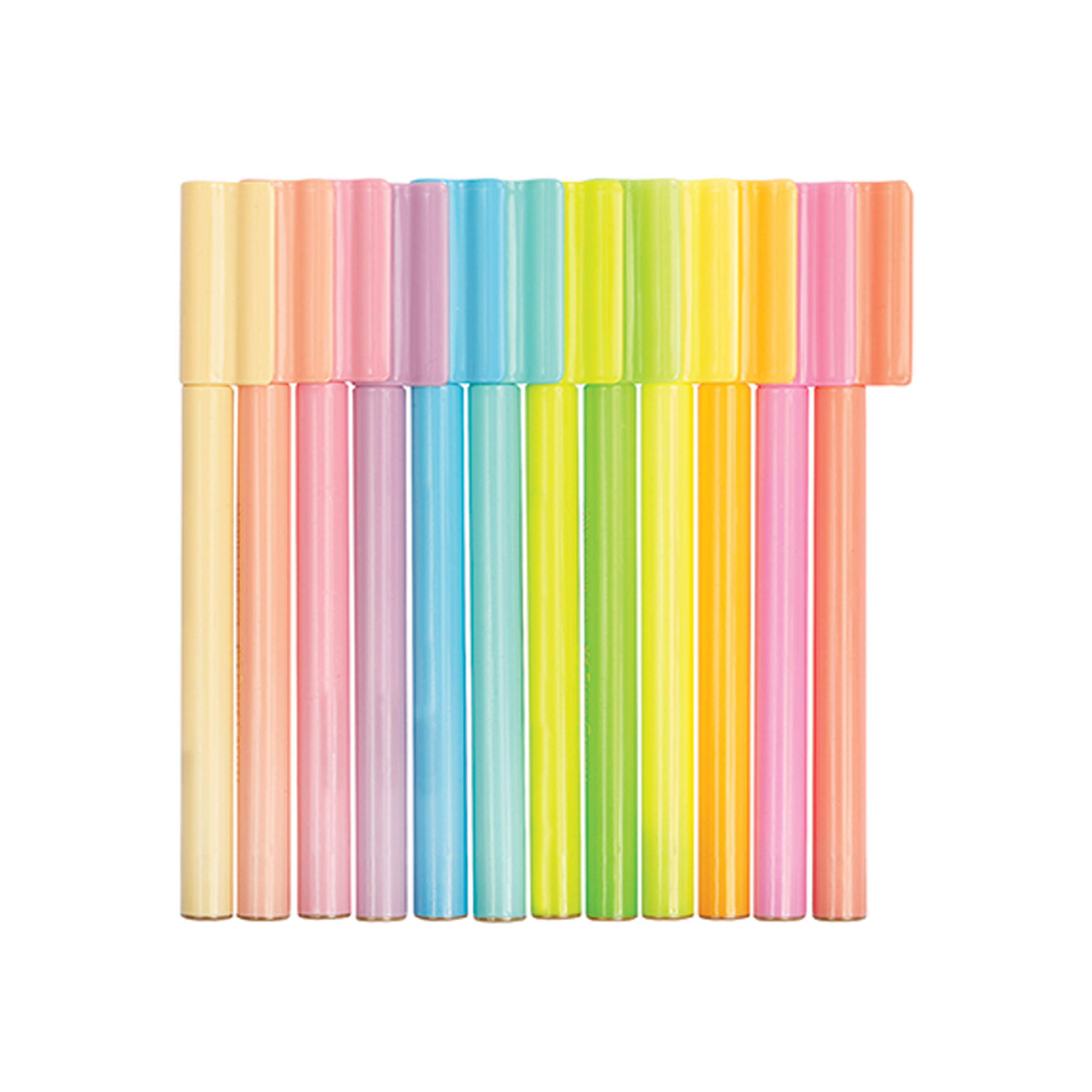 ماژیک رنگ آمیزی فابر کاستل مدل  Connector Pastel بسته 12 عددی
