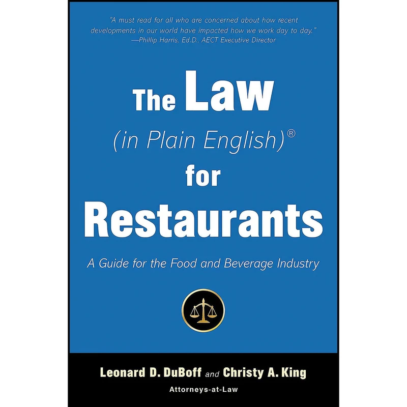 کتاب The Law  for Restaurants اثر جمعي از نويسندگان انتشارات Allworth