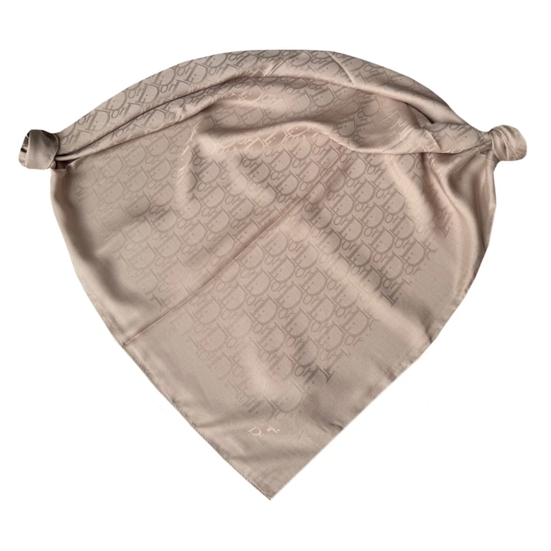 روسری زنانه مدل ساده ساتن ابریشم دو رو رسمی کد 314