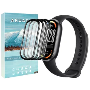 Akuara PMMA Screen Protector Suitable for Xiaomi Mi Band 10 Four in Pack
