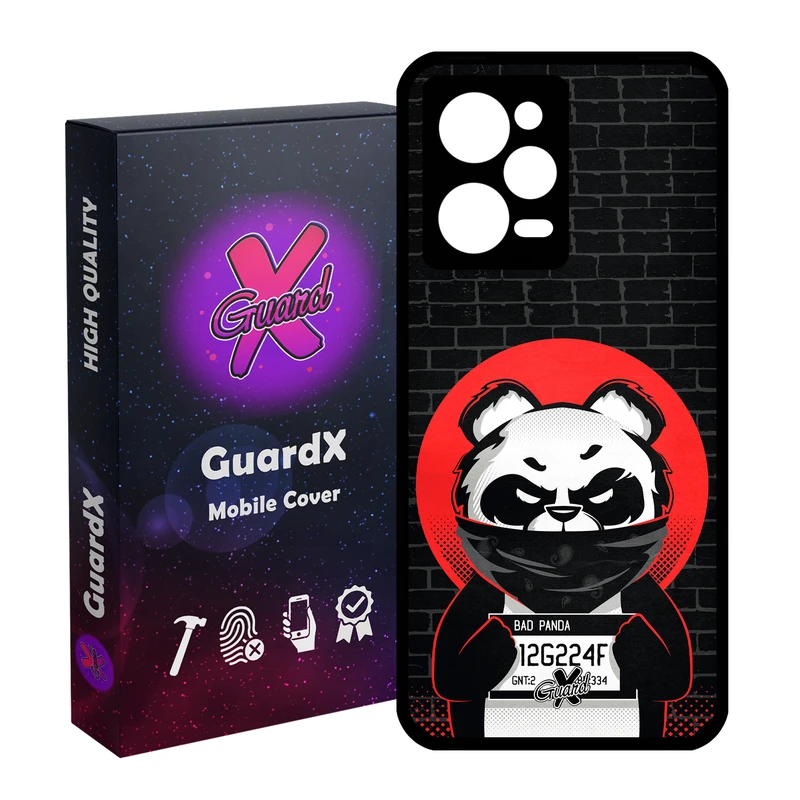 کاور گارد ایکس طرح Panda مدل Glass10241 مناسب برای گوشی موبایل شیائومی Redmi Note 12 Pro 5G/Poco X5 Pro 5G/Note 12 Pro Pro speed