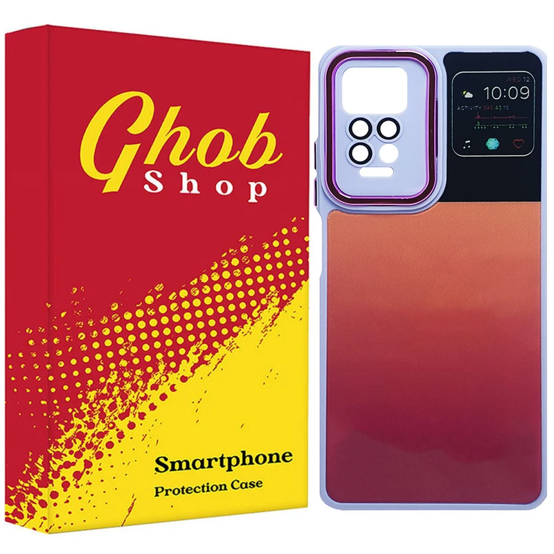 کاور قاب شاپ طرح دو رنگ مدل Lens مناسب برای گوشی شیائومی Redmi Note 12 Pro 4G / Note 11 Pro ( 4G / 5G )