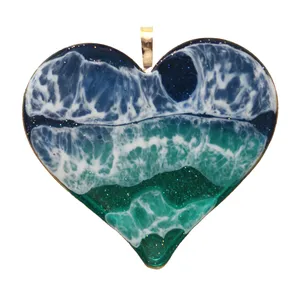 آویز گردنبند زنانه مدل دریا