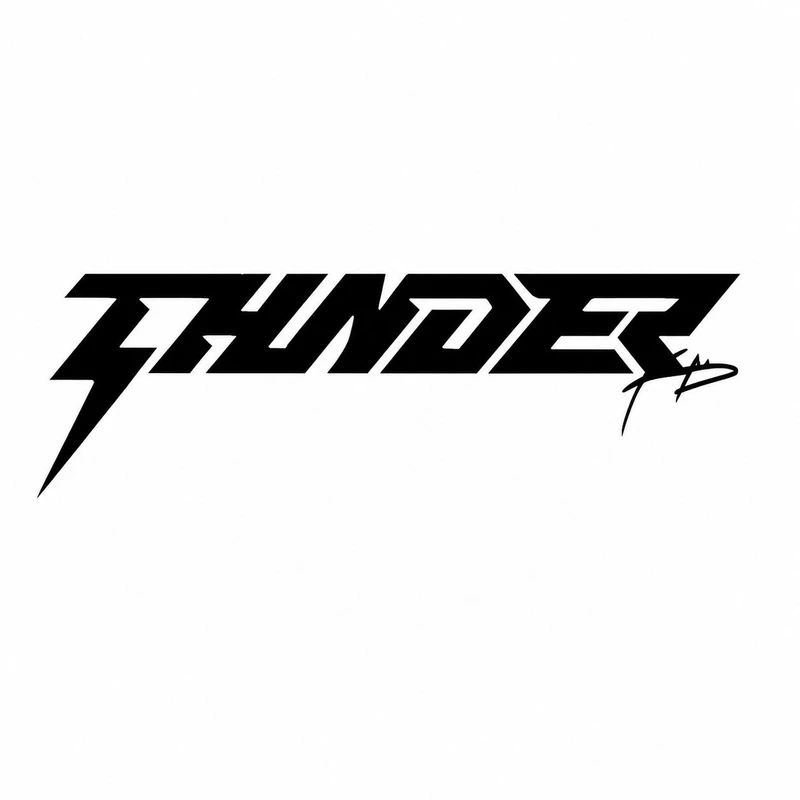 برچسب بدنه خودرو سولگی طرح Thunder کد M123