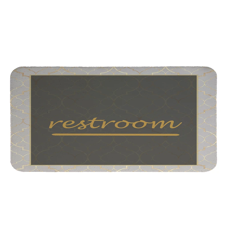   پادری طرح Restroom کد 8683 سایز 110×60 سانتی متر