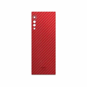 MAHOOT Red-Fiber Cover Sticker for LG Velvet 5G