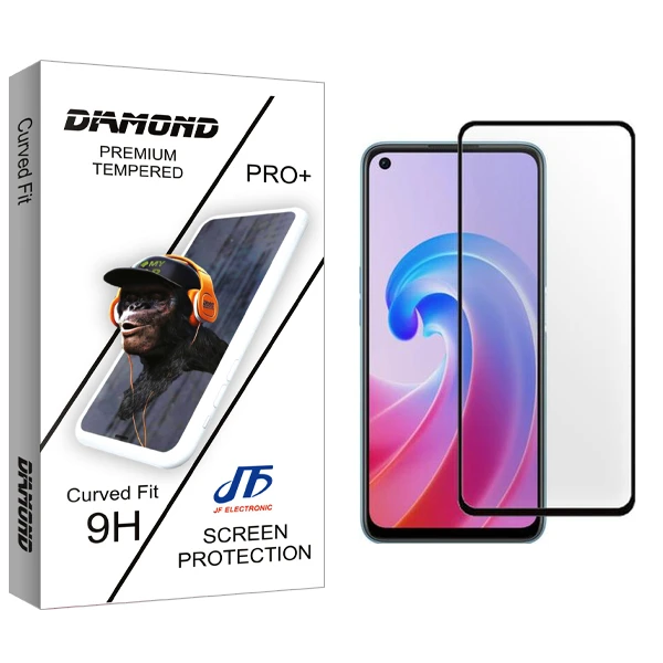 محافظ صفحه نمایش شیشه ای جی اف مدل Diamond مناسب برای گوشی موبایل اوپو A96