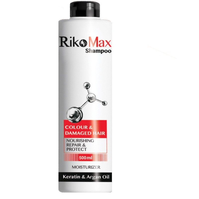 شامپو مو ریکومکس  مدل Keratin & Argan Oil حجم 500 میلی لیتر