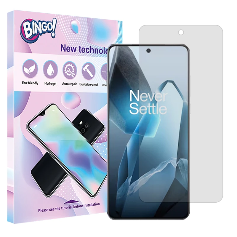 محافظ صفحه نمایش مات بینگو مدل Tough مناسب برای گوشی موبایل وان پلاس 13