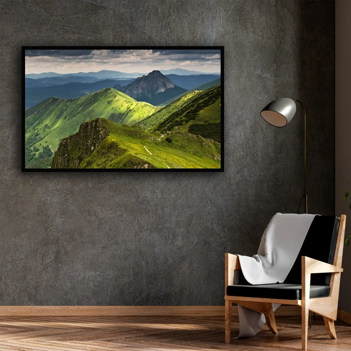 تابلو بکلیت طرح منظره طبیعت تابستانی مدل B-D1612