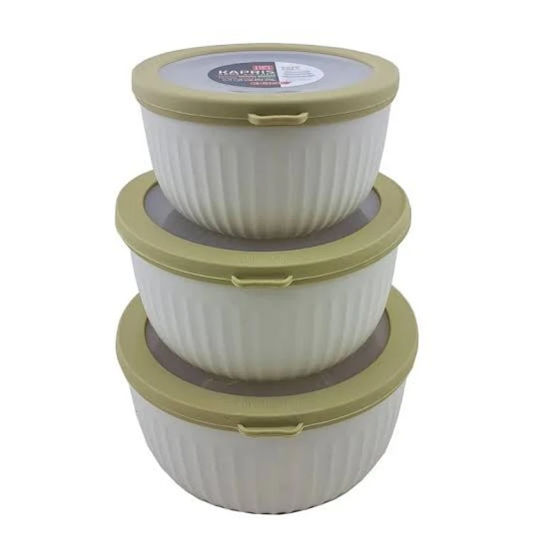 ظرف نگهدارنده کاپریس مدل فریزری کد 001 مجموعه 3 عددی