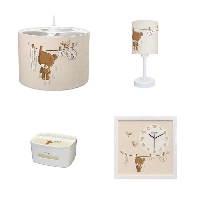 ست لوستر کودک مامز کیوتی مدل PL-40 بسته 4 عددی