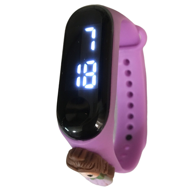 ساعت مچی دیجیتال مدل ضدآب لمسی طرح دخترک اناناسی کد G P 44