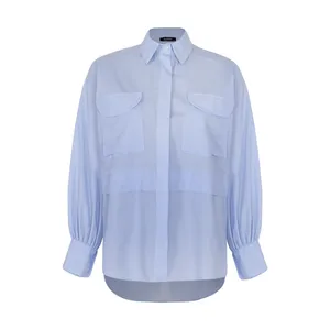 شومیز زنانه گردیه مدل 307245-blue