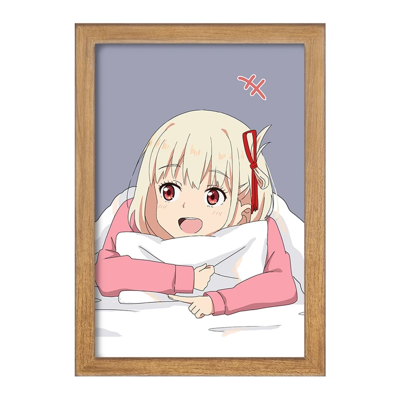 تابلو خندالو مدل چیساتو انیمه لیکوریس ریکویل Lycoris Recoil  کد 22979