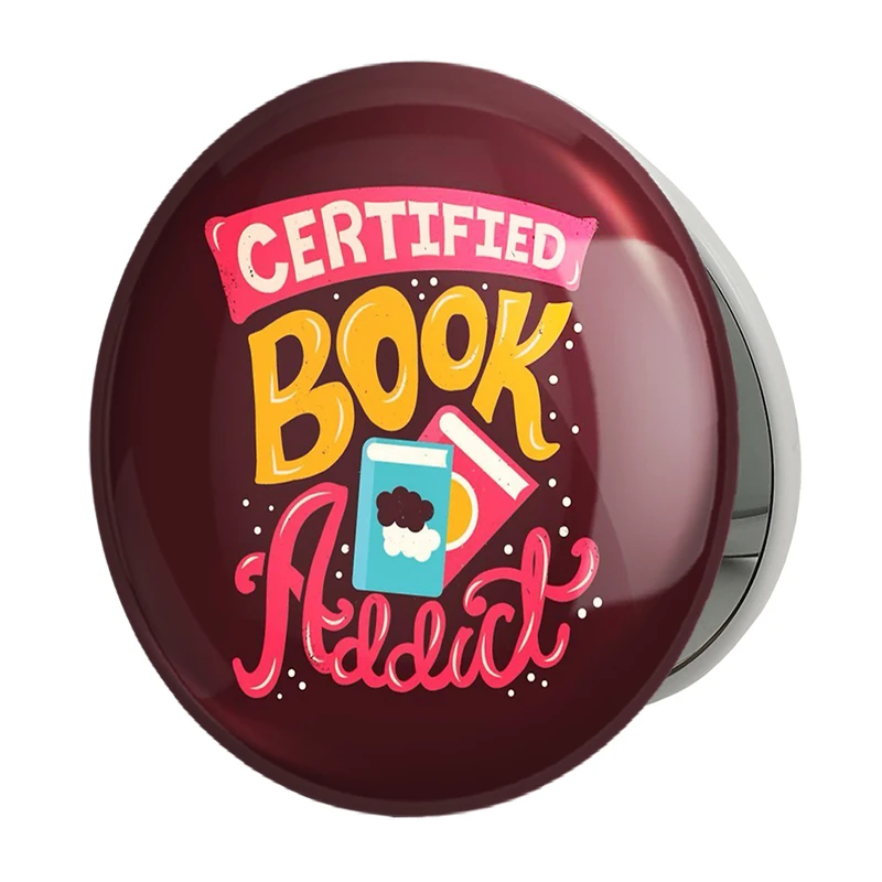 آینه جیبی خندالو طرح کتاب مدل تاشو کد 25855 