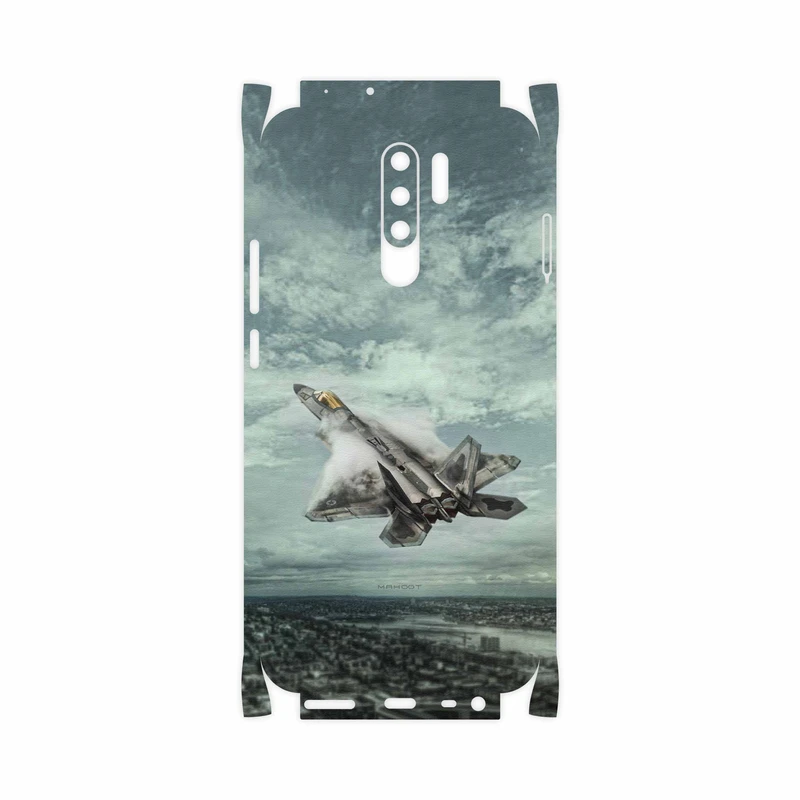 برچسب پوششی ماهوت مدل F-22 Raptor-FullSkin مناسب برای گوشی موبایل شیائومی Redmi 9