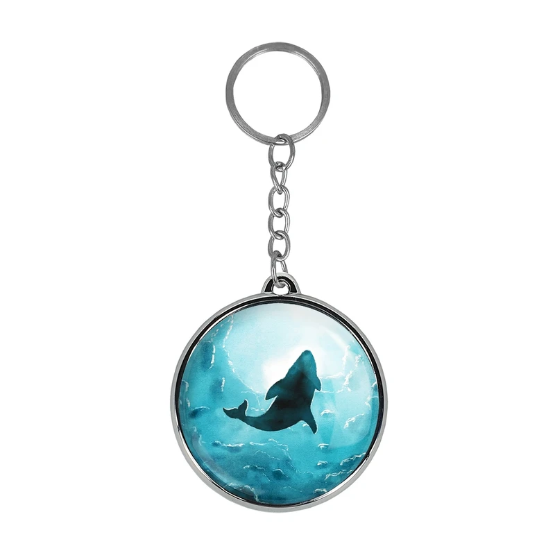 جاکلیدی خندالو طرح وال نهنگ مدل دوطرفه کد 2950529506