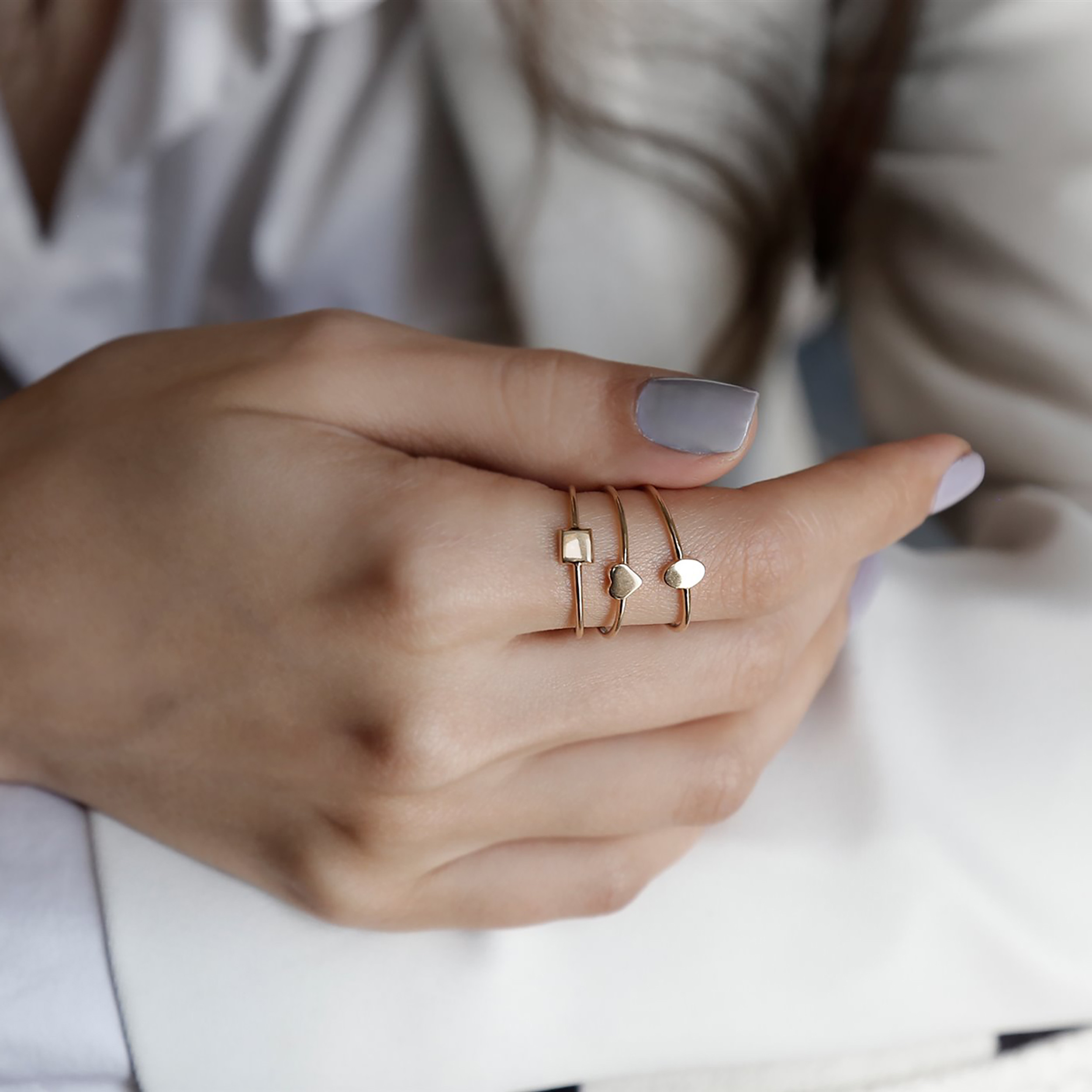 انگشتر طلا 18 عیار زنانه تاج مدل 4G268 انگشتر طلا 18 عیار زنانه تاج مدل 4G268