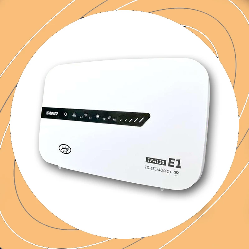 عکس شماره 3 : مودم 4.5g ایرانسل مدل tf i120 4.5g e1